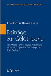 Beiträge zur Geldtheorie