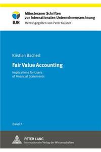 Fair Value Accounting