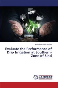 Evaluate the Performance of Drip Irrigation at Southern-Zone of Sind