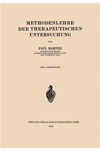 Methodenlehre Der Therapeutischen Untersuchung
