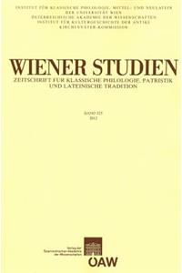Wiener Studien Band 125/2012