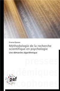Méthodologie de la Recherche Scientifique En Psychologie