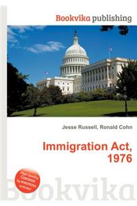 Immigration Act, 1976