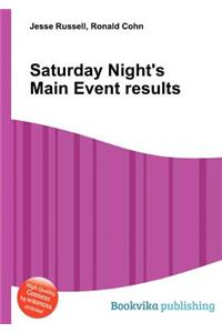 Saturday Night's Main Event Results
