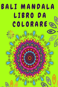 Bali Mandala libro da colorare
