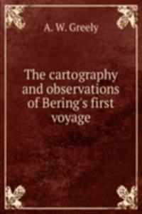 cartography and observations of Bering's first voyage