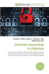 Internet Censorship in Pakistan