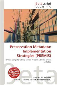 Preservation Metadata