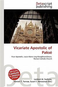 Vicariate Apostolic of Pakse