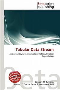 Tabular Data Stream