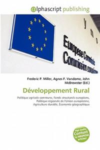 D Veloppement Rural