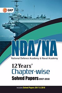 12 Years NDA/NA Chapter-wise Solved Papers (2007-2018) 2018