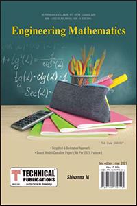 Engineering Mathematics for DTEK (BTE) 20 Course (I - CSE/ISE/EEE/Mech & II - ECE/Civil - 20SC01T)