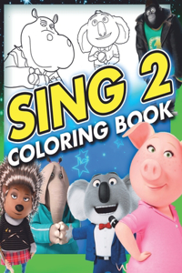 SING 2 Coloring Book