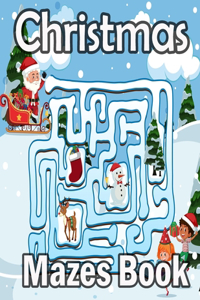 Christmas Mazes book