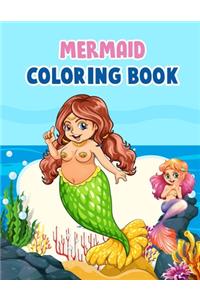 Mermaid Coloring Book