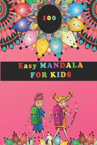 100 Easy Mandala For Kids