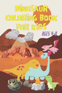 Dinosaur Coloring Book for Kids