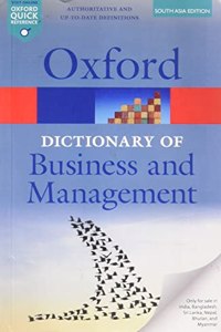 Dictionary Of Business And Management 6E Oqr Epzi P