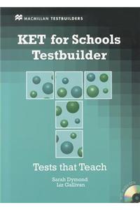 KET for Schools Testbuilder Student's Book with key & CD Pack