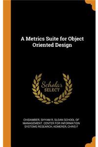 A Metrics Suite for Object Oriented Design