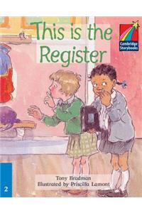 This is the Register Level 2 ELT Edition