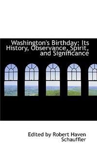 Washington's Birthday