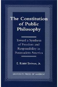 Constitution of Public Philosophy