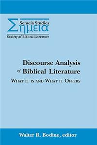 Discourse Analysis of Biblical Literature