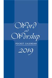 Word and Worship Pocket Calendar 2019