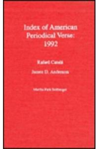 Index of American Periodical Verse 1992