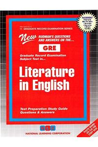 LITERATURE IN ENGLISH