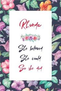 Rhonda Journal