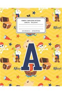 Primary Composition Notebook Grades K-2 Story Journal A