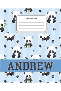 Composition Book Andrew