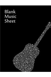 Blank Music Sheet