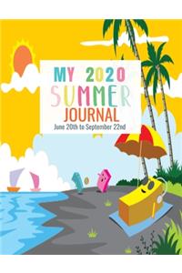 My 2020 Summer Journal