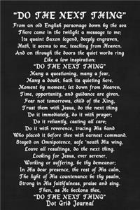 Do The Next Thing