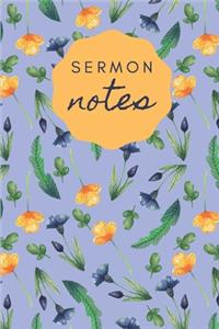 Sermon Notes Journal
