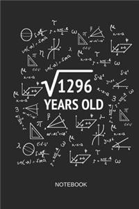 1296 Years Old Notebook