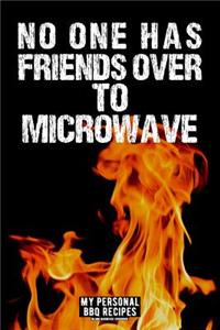 No One Has Friends Over To Microwave