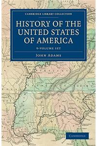 History of the United States of America (1801–1817) 9 Volume Set