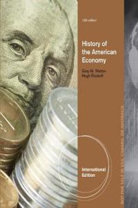History of the American Economy, International Edition