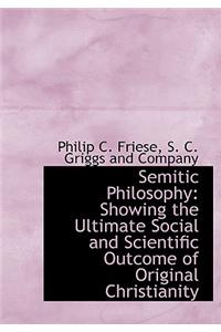 Semitic Philosophy