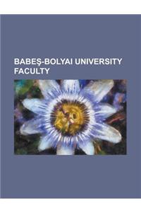 Babe -Bolyai University Faculty