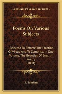 Poems on Various Subjects