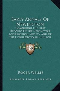 Early Annals of Newington