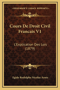 Cours De Droit Civil Francais V1