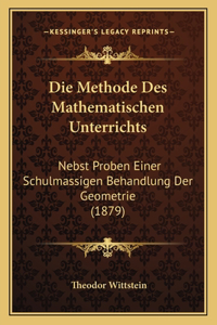 Methode Des Mathematischen Unterrichts
