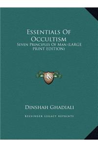 Essentials of Occultism